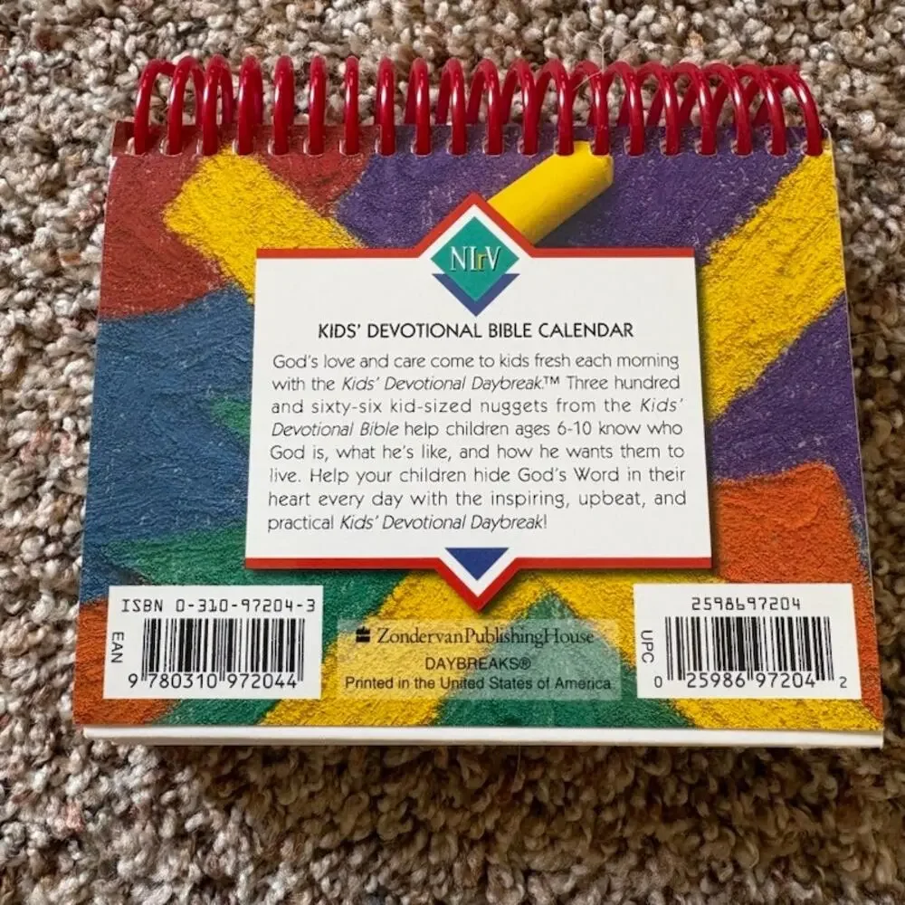 Zondervan kids devotional